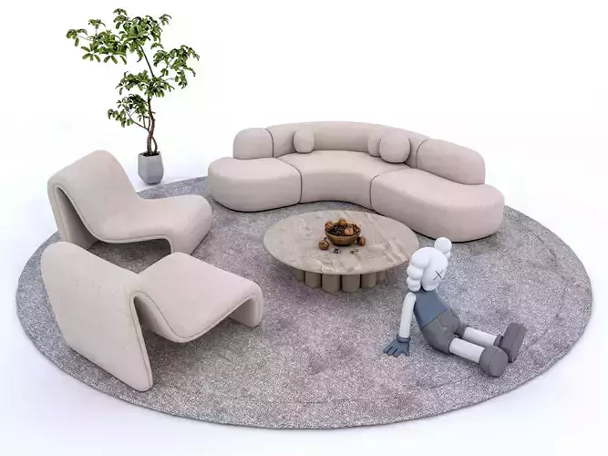 Sofa set combination