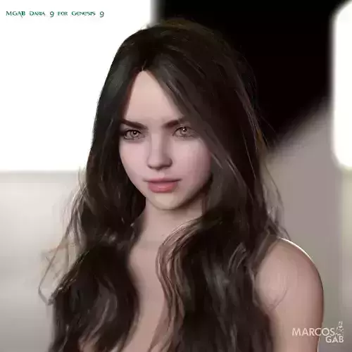 MGAB Daria for Genesis 9 3D model