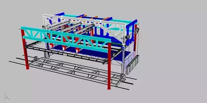 SWIMMING POOL THERMOFORMING EQUIPMENT