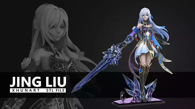 Honkai Star Rail - Jing Liu STL