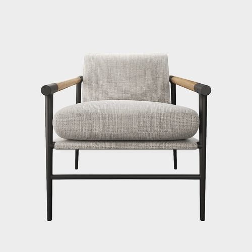 Anevy Accent Chair 3D model