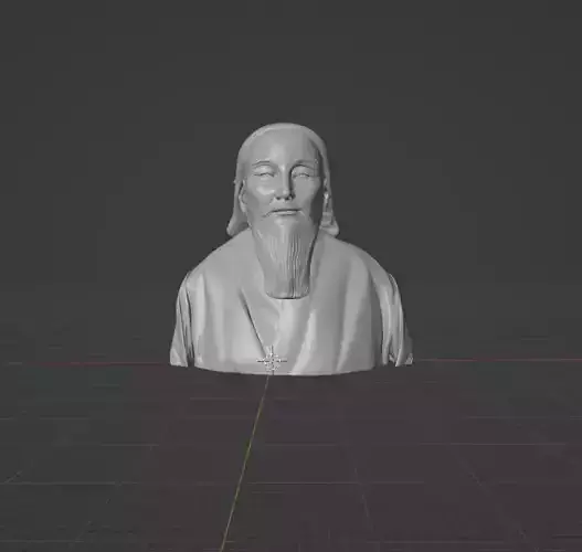 Genghis Khan 3D print model