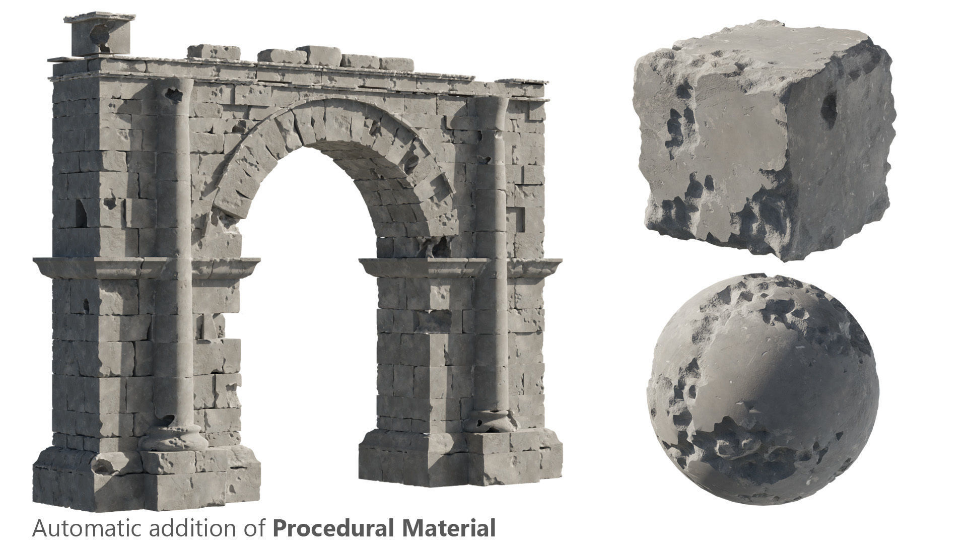 Real Damage - Blender Add-on Low-poly 3D model_4