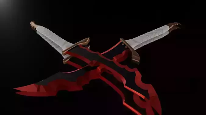 The jinwoo daggers - Solo Leveling - Anime Daggers