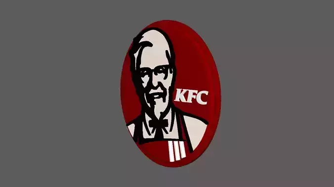 KFC 3D  logo