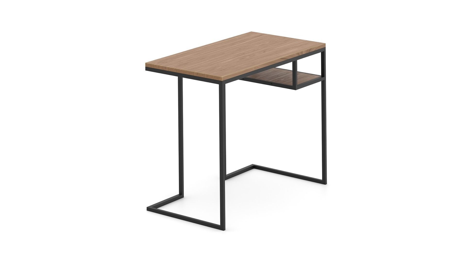 Loft Desk 3D model_2