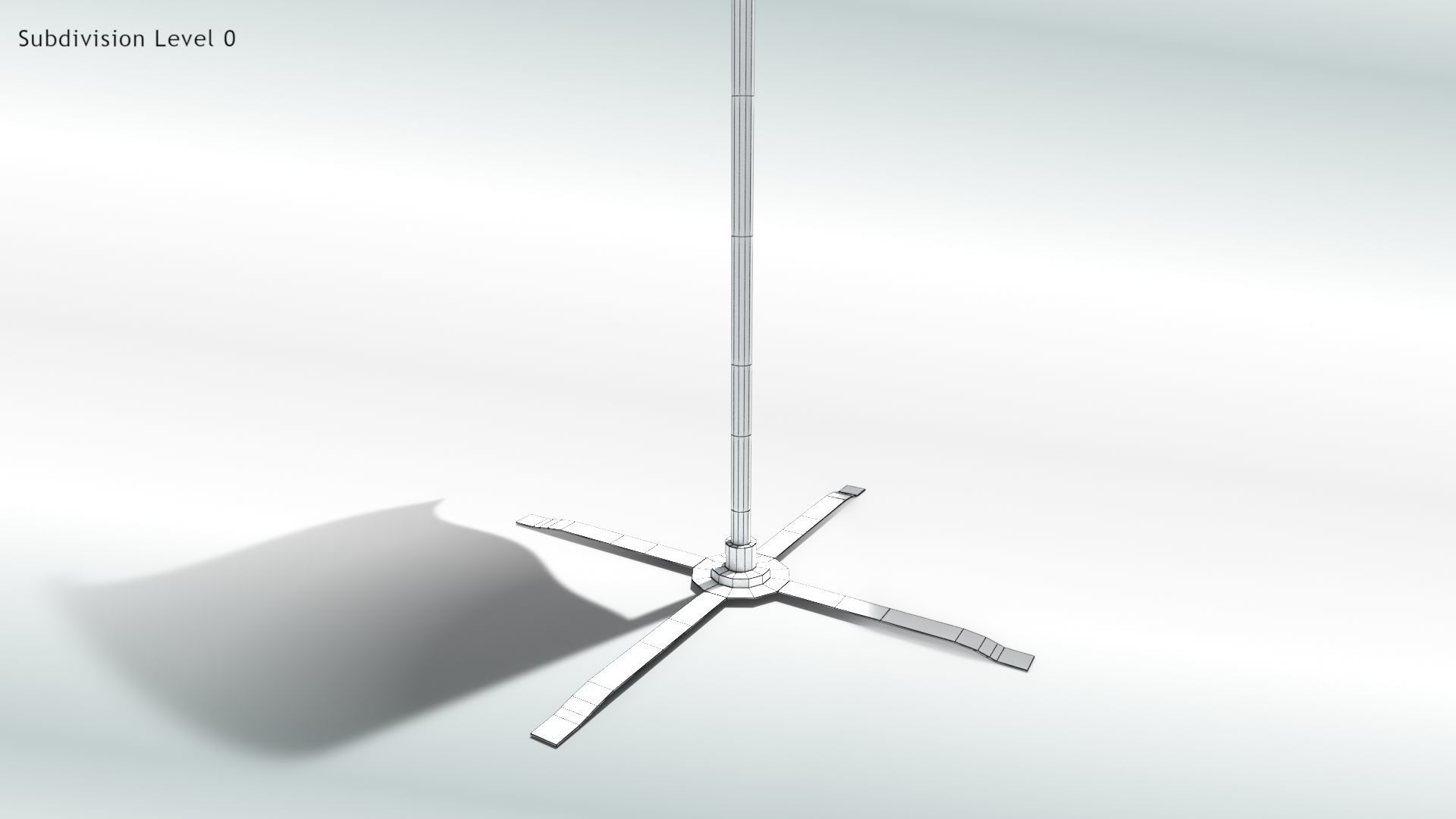 Blade Flag - Animated Exhibition Flag Low-poly 3D model_14