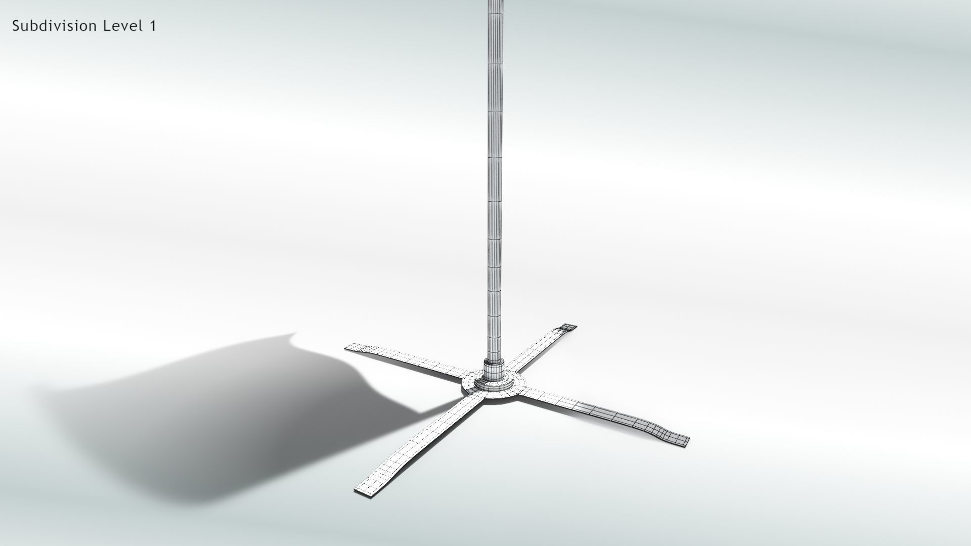 Blade Flag - Animated Exhibition Flag Low-poly 3D model_15