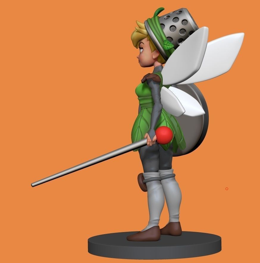 Lorcana - Tinker Bell Tiny Tactician - 3D Print Fanart 3D print model_2