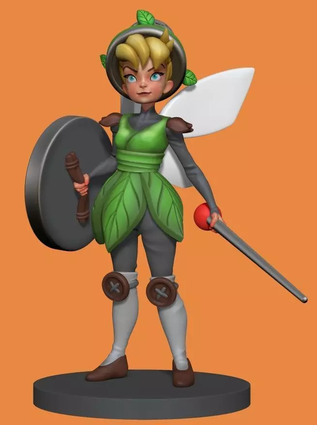 Lorcana - Tinker Bell Tiny Tactician - 3D Print Fanart 3D print model_0
