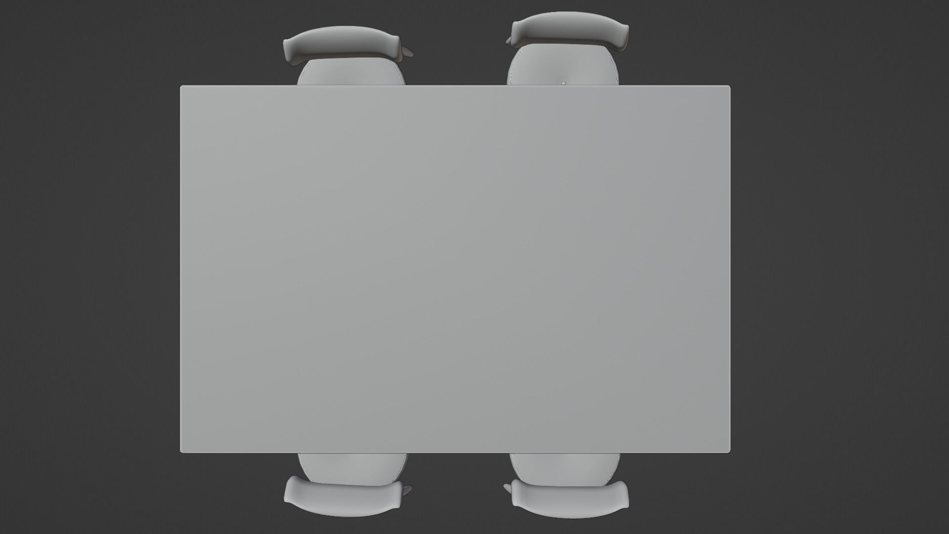 Y2 Dining Table 3D model_2