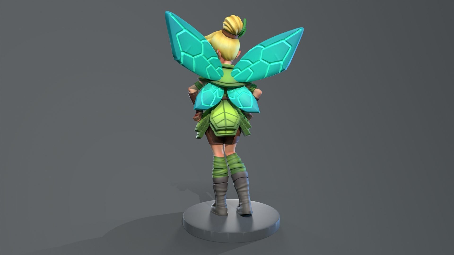 Lorcana Tinkerbell Giant Fairy 3D Print 3D print model_1