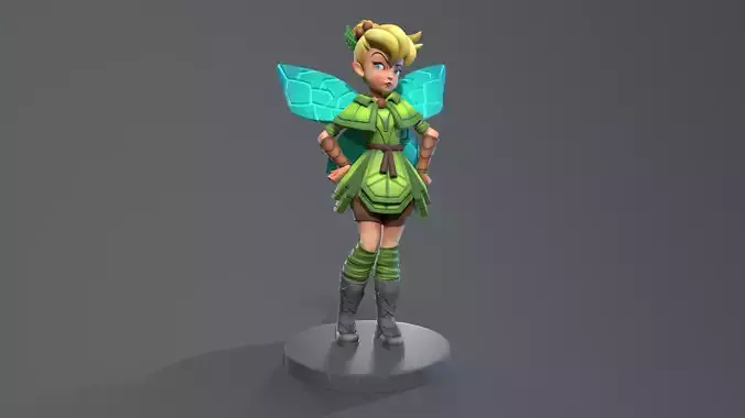 Lorcana Tinkerbell Giant Fairy 3D Print