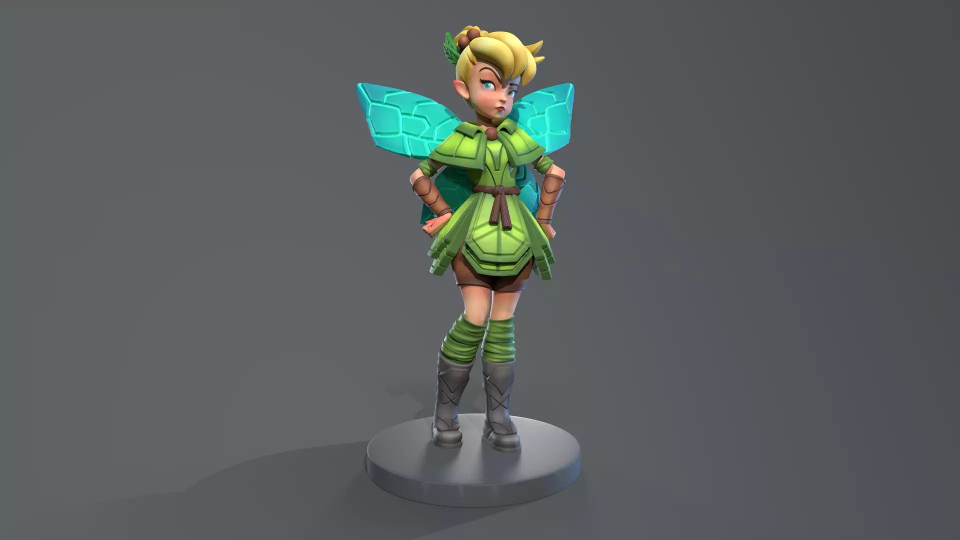 Lorcana Tinkerbell Giant Fairy 3D Print 3D print model_0