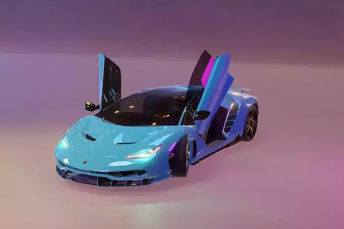 Car 3D Blender File 3D model