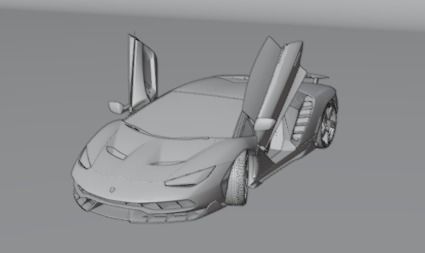 Car 3D Blender File 3D model 3D model_3