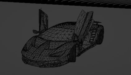 Car 3D Blender File 3D model 3D model_2