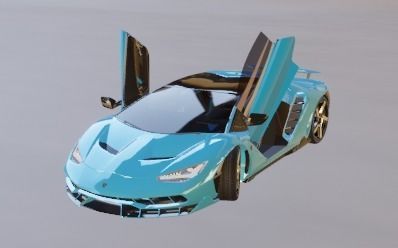 Car 3D Blender File 3D model 3D model_4