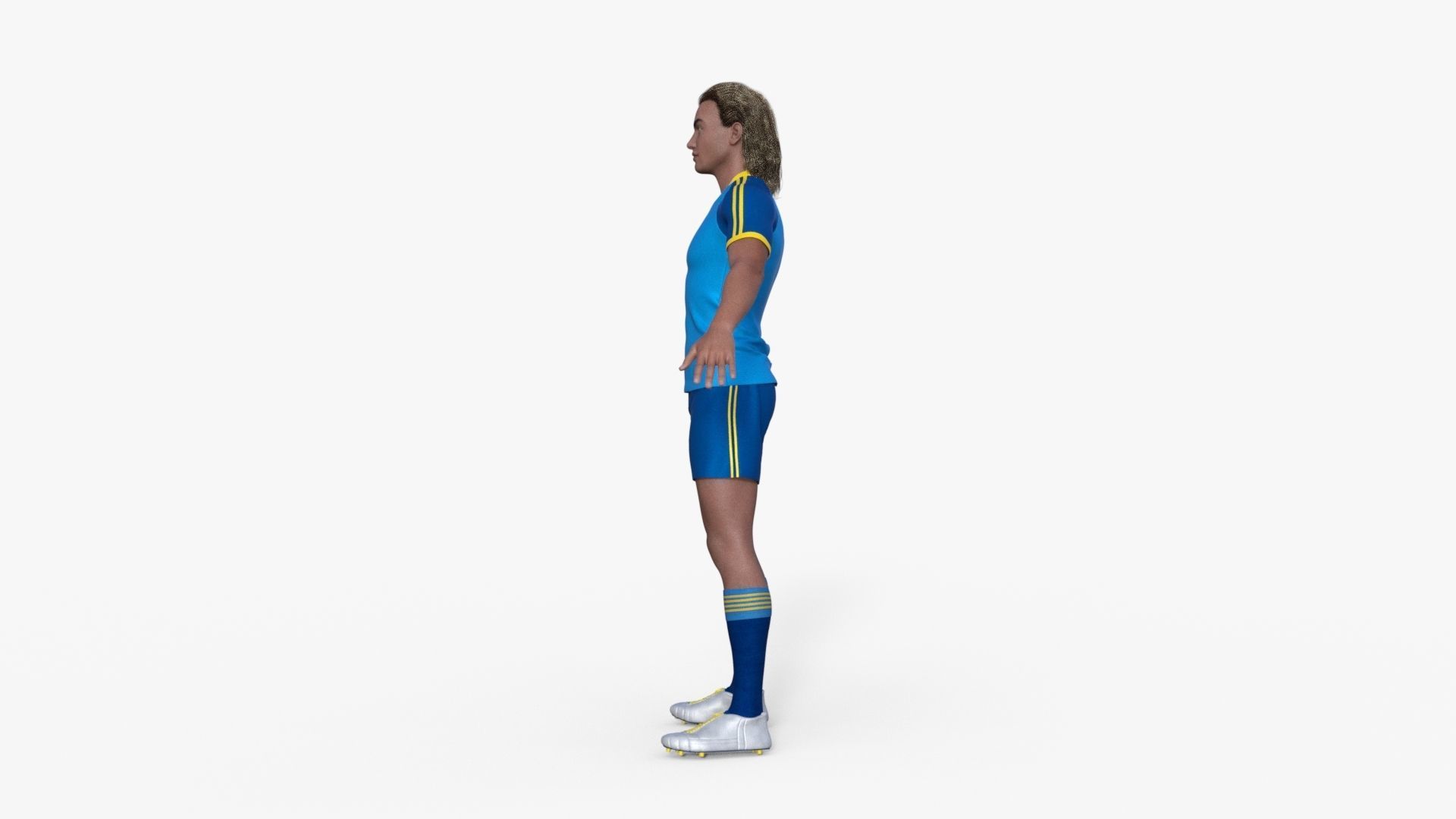 Realistic Football Player 3D model_32