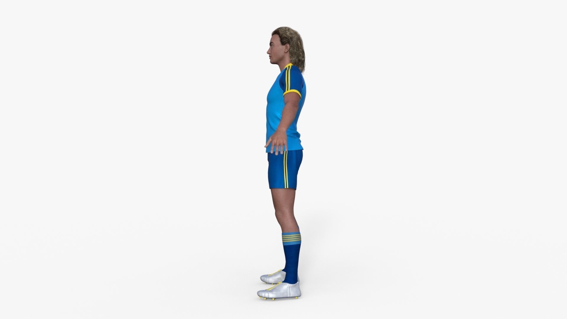 Realistic Football Player 3D model_22