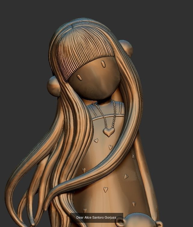 Santoro Gorjuss 3D Model Collection_2