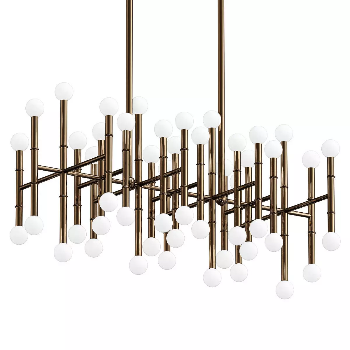 Meurice Linear Chandelier 3D model_0