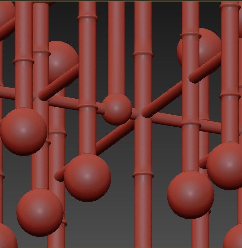 Meurice Linear Chandelier 3D model_5