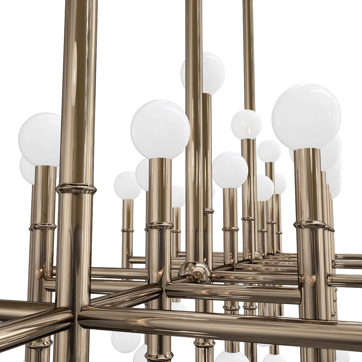 Meurice Linear Chandelier 3D model_1