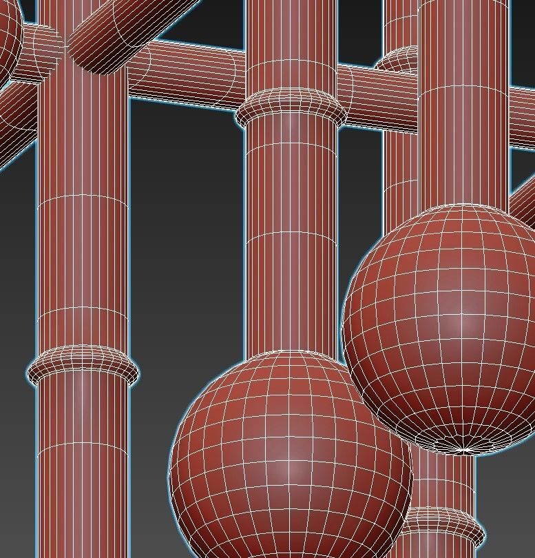 Meurice Linear Chandelier 3D model_9