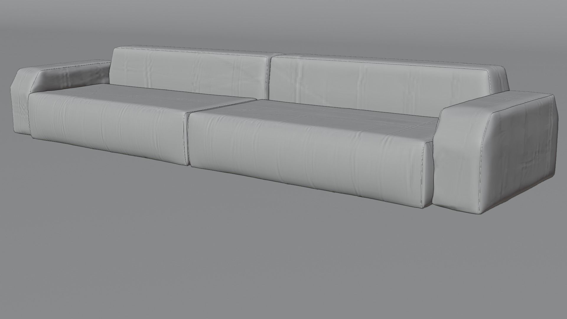 Y2 Modern Sofa 1 Free 3D model_1