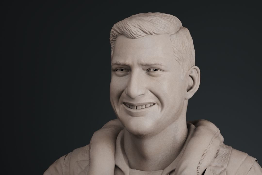 Karl W Richter 3D print model_14