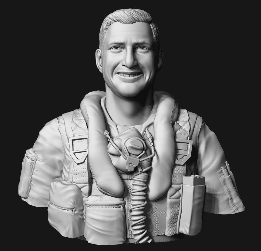 Karl W Richter 3D print model_17