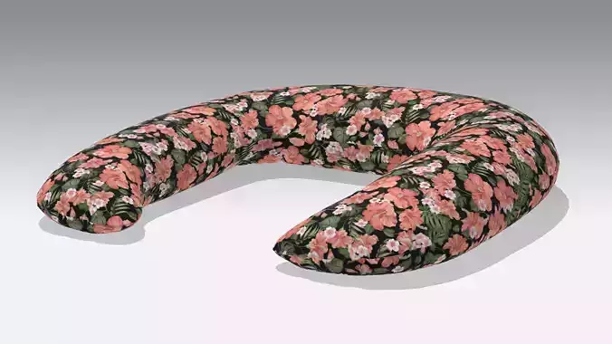Travel Pillow Low-poly 3D model