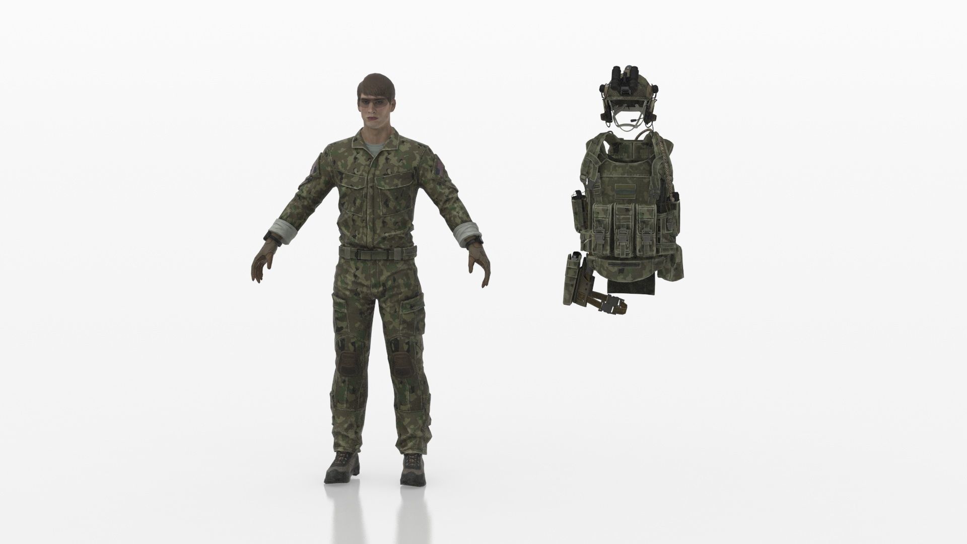 AmericanSoldier 3D model_3
