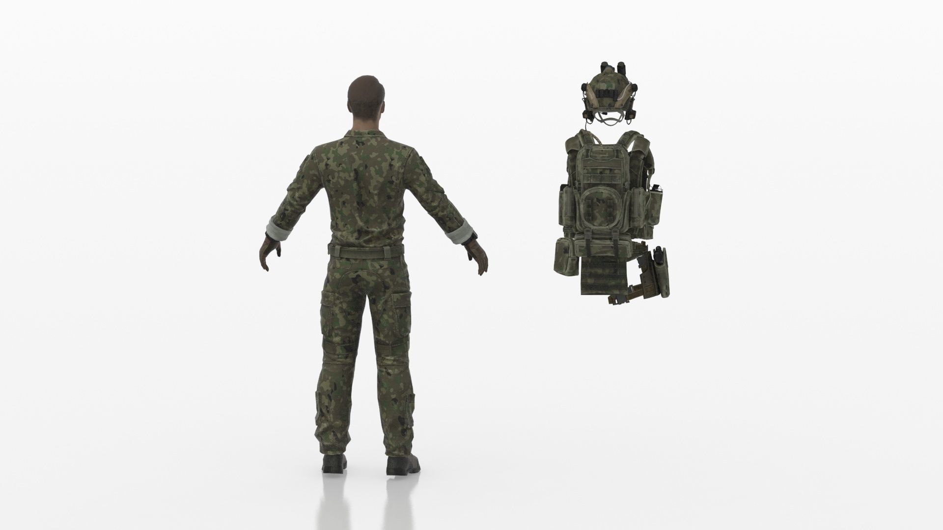 AmericanSoldier 3D model_4
