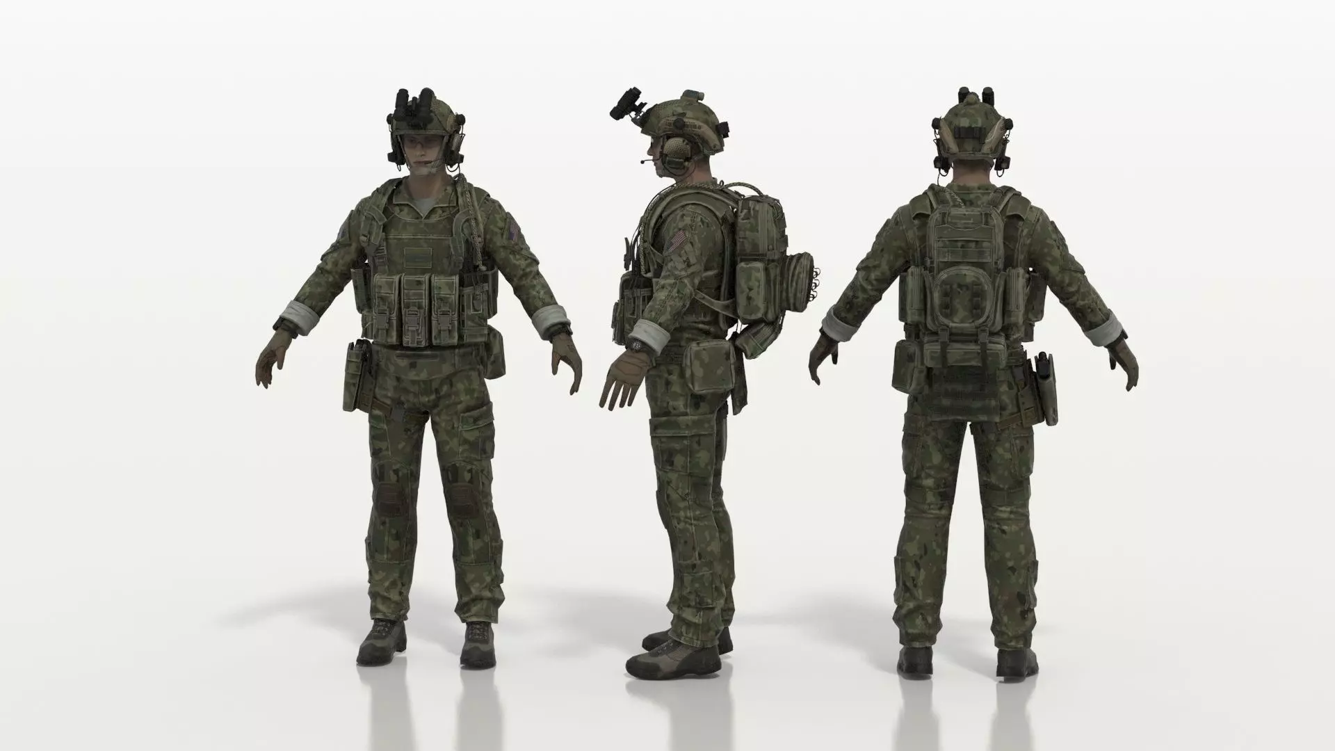 AmericanSoldier 3D model_0