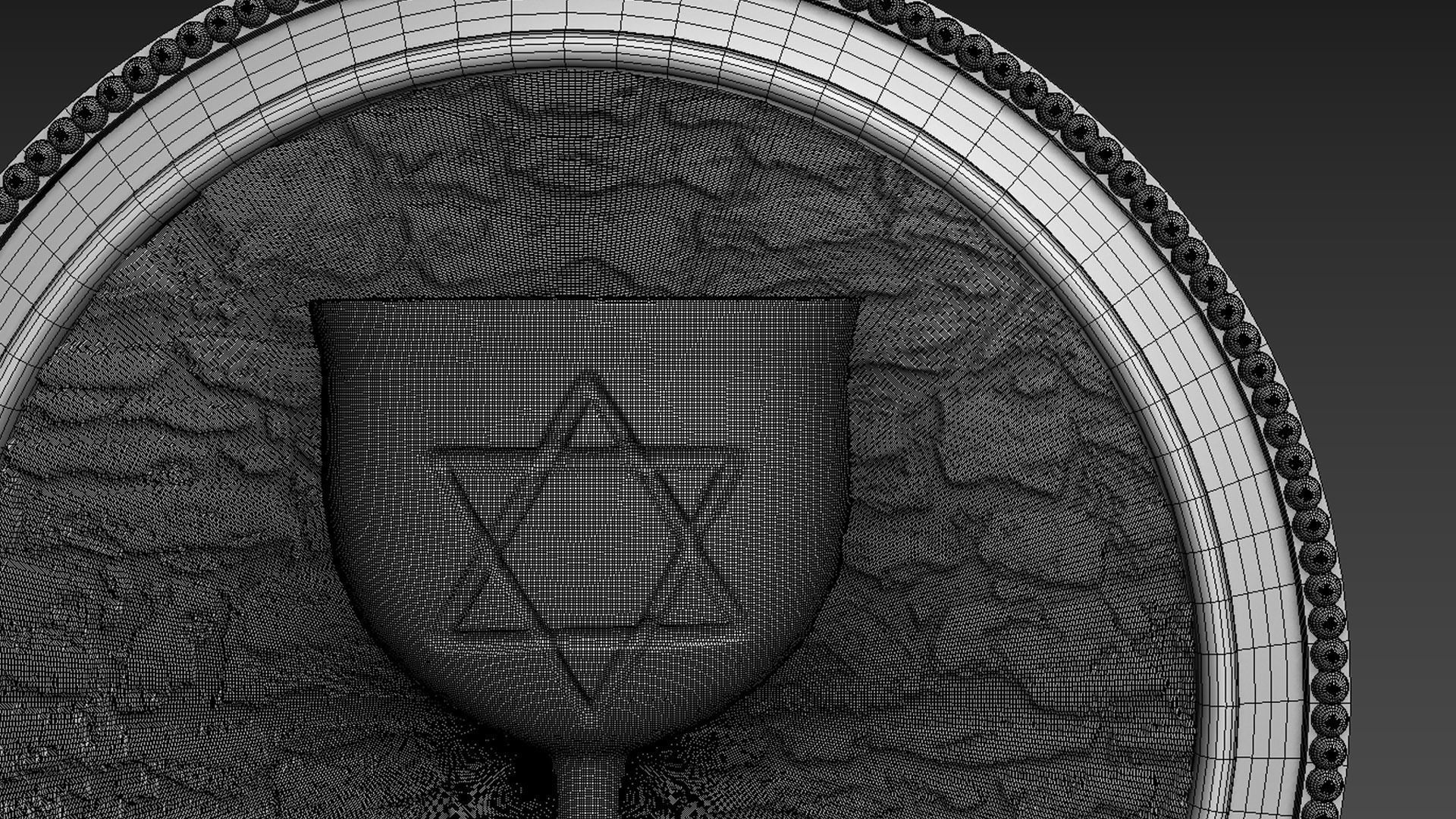 Holy Grail Bas-Relief 3D model_10