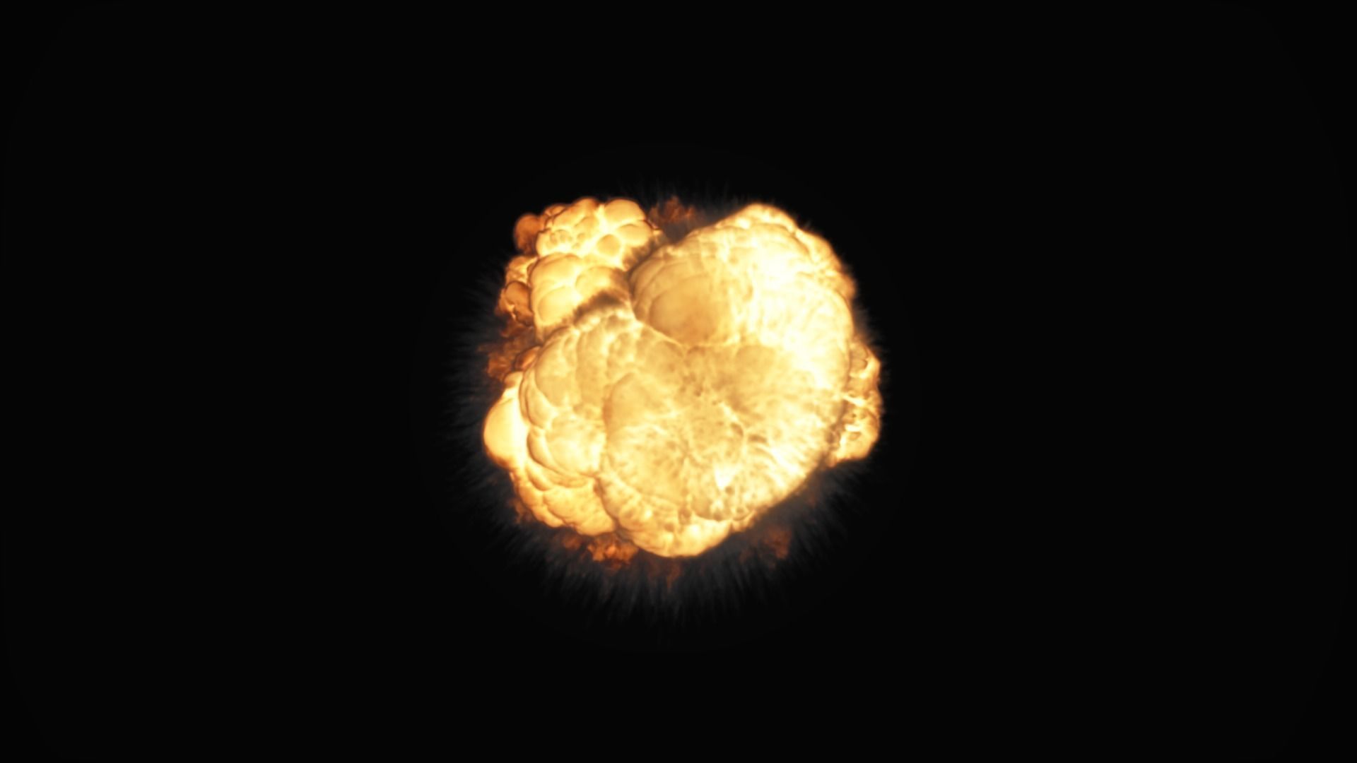 Low Poly Explosions Pack - vdb animated 3D model_33