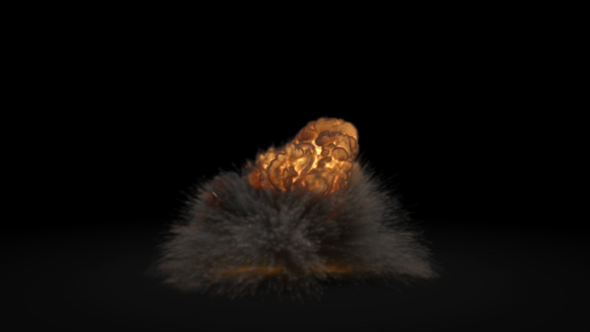 Low Poly Explosions Pack - vdb animated 3D model_14