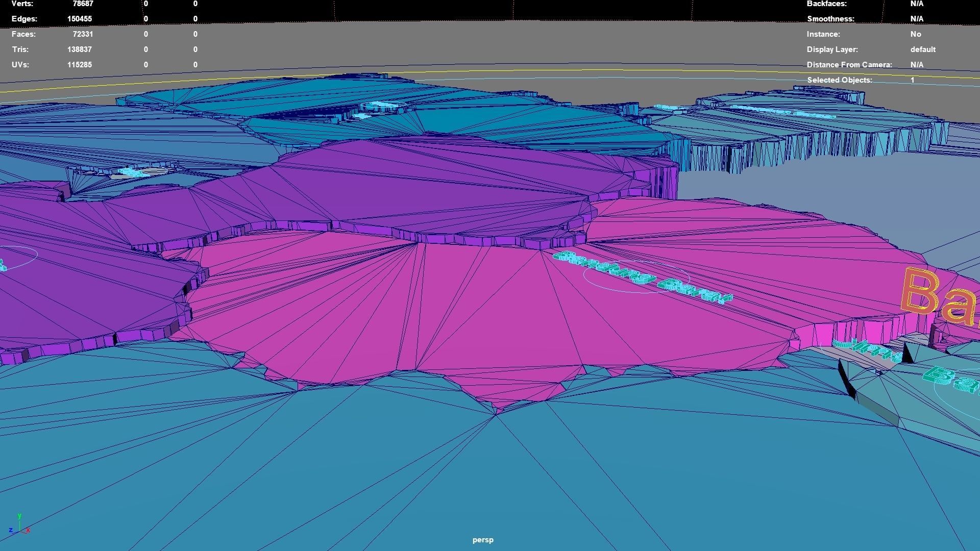 West Java  Java  Indonesia map region geography political 3D model_7