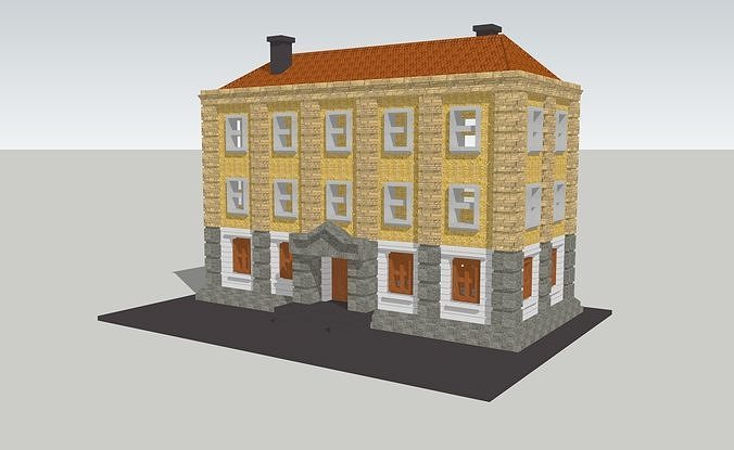 City Grocery Store / Shop (Corner) N Scale 1:160 Outland Models Train