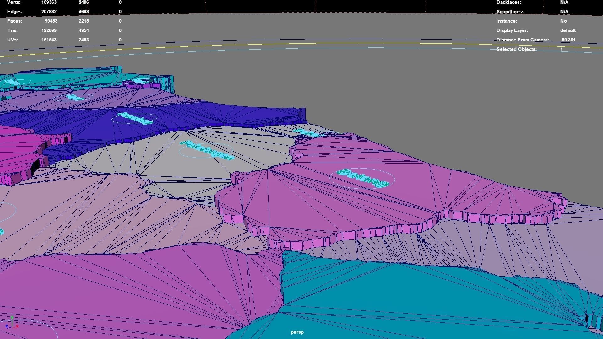 Central Java  Java  Indonesia map region geography political 3D model_8