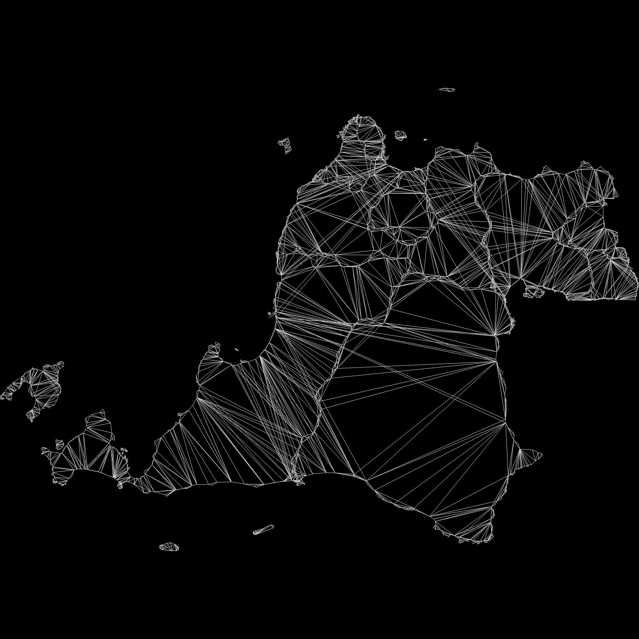 Banten  Java  Indonesia map region geography political 3D model_9