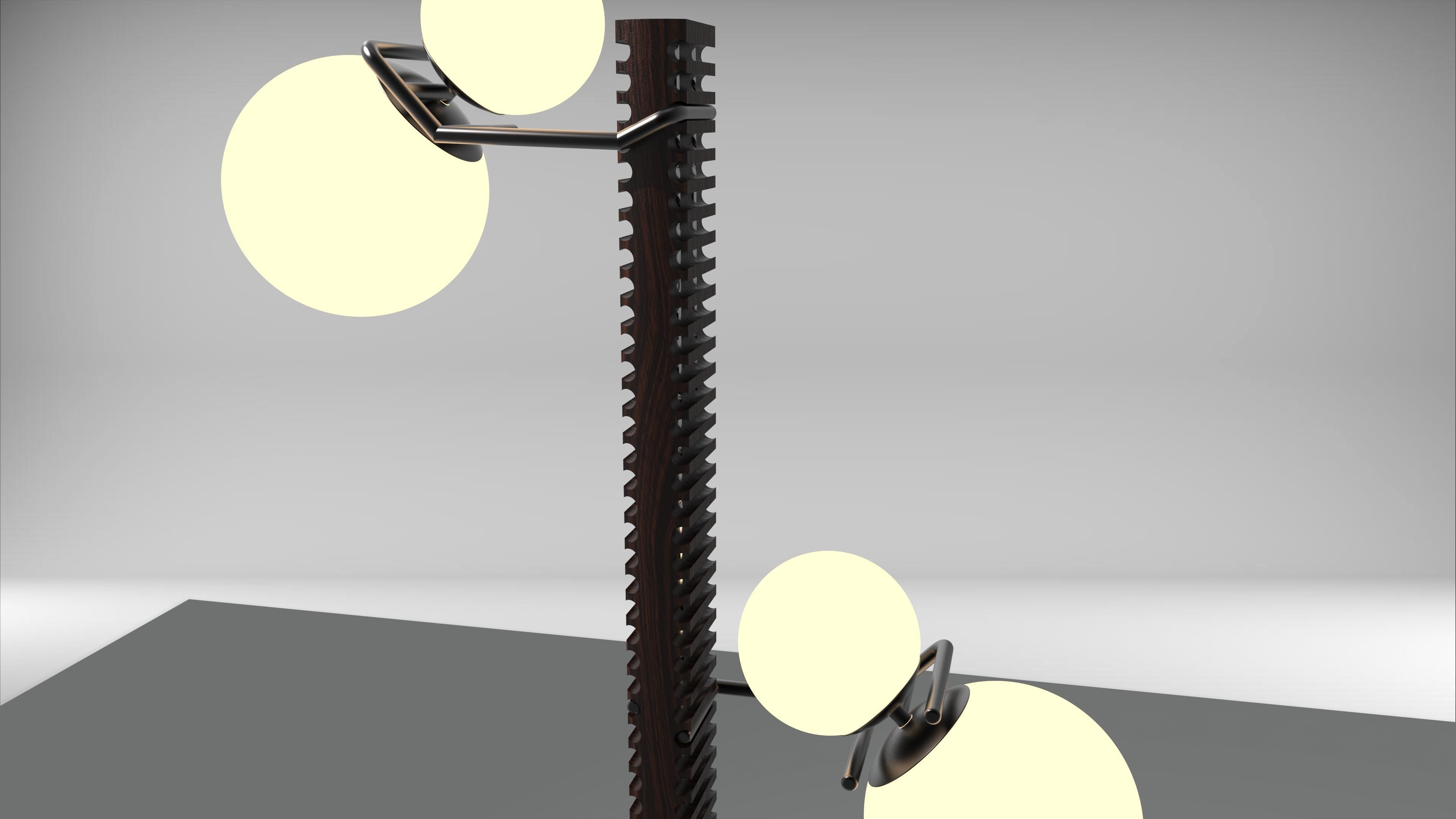 Modern Design Lighting 3D Model - High Quality and Detailed 3D model_14