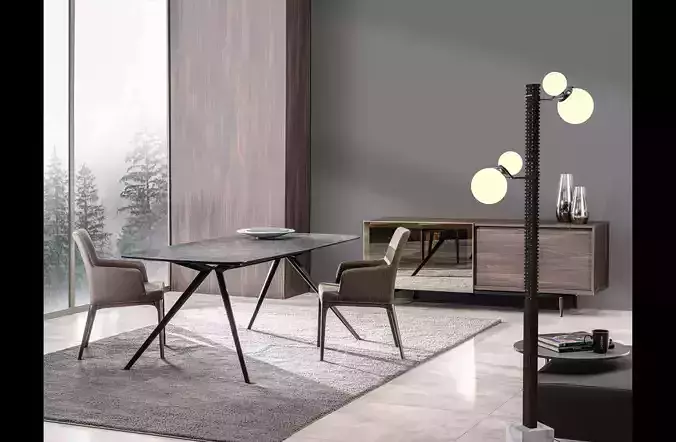 Modern Design Lighting 3D Model - High Quality and Detailed