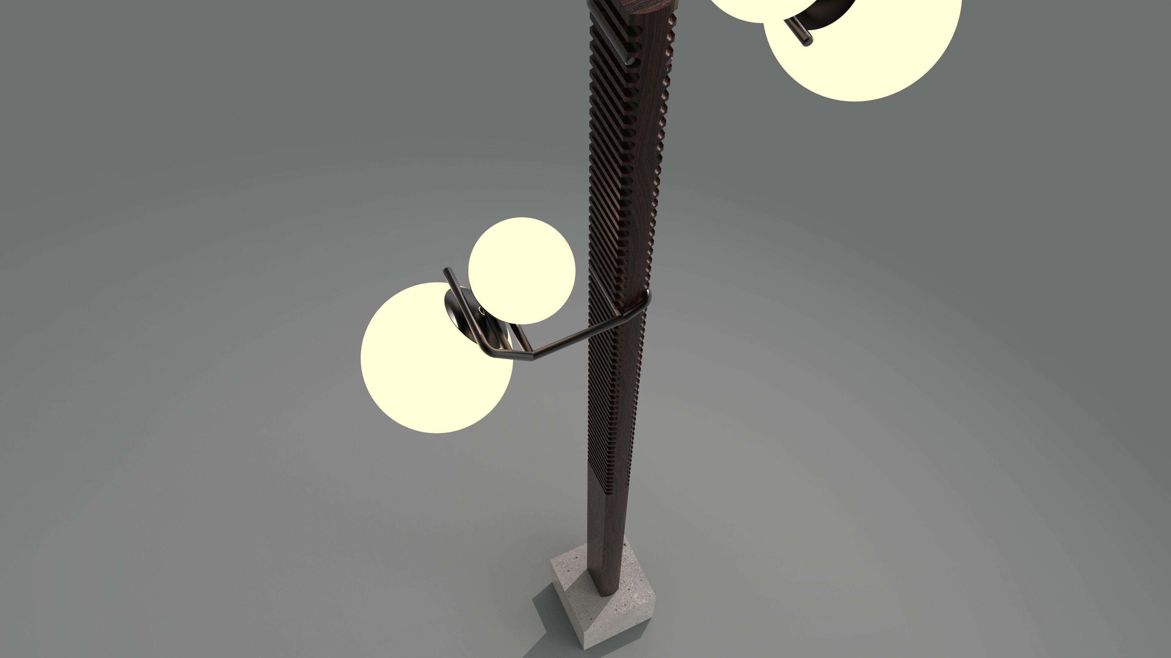 Modern Design Lighting 3D Model - High Quality and Detailed 3D model_16