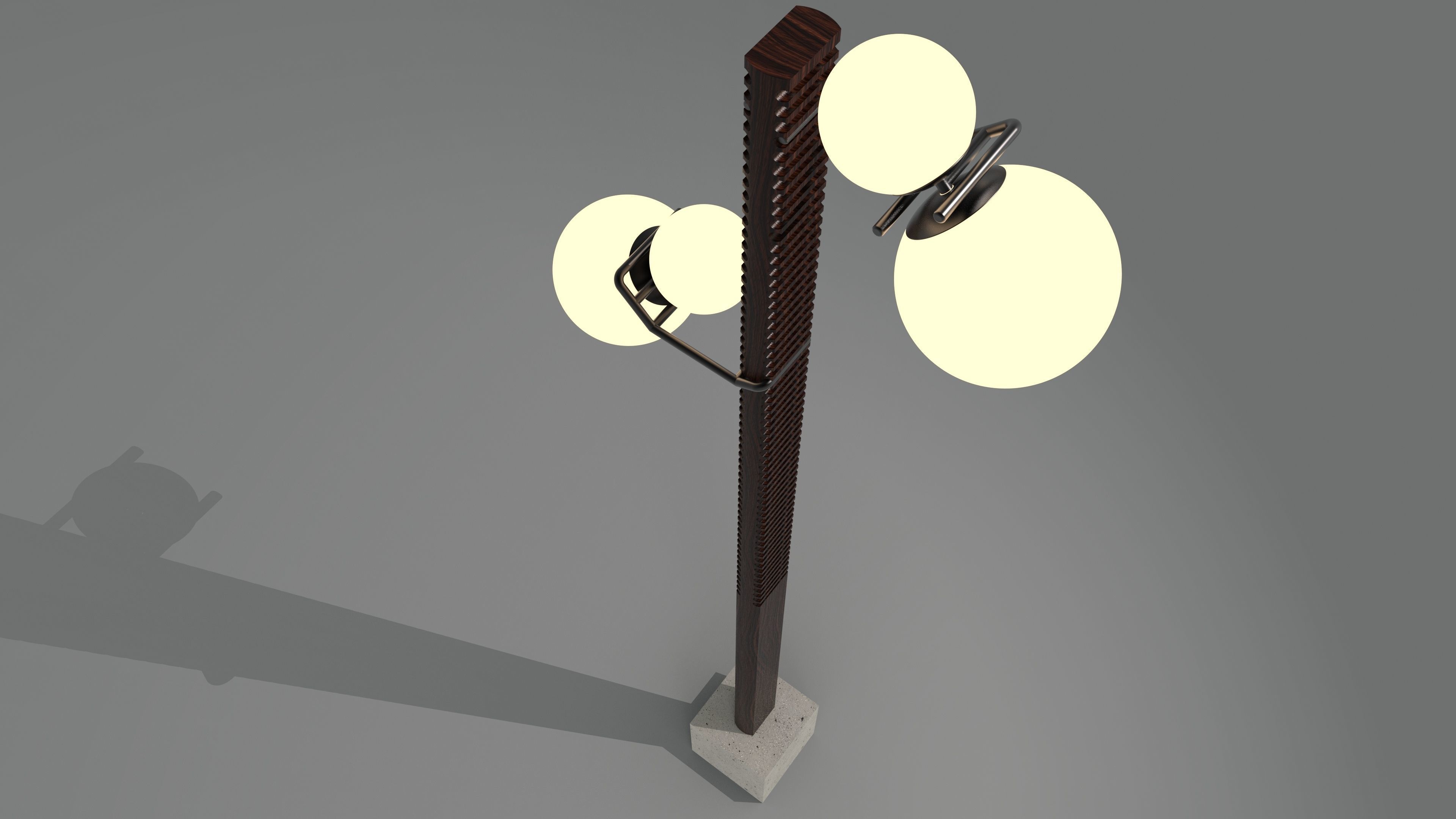 Modern Design Lighting 3D Model - High Quality and Detailed 3D model_15