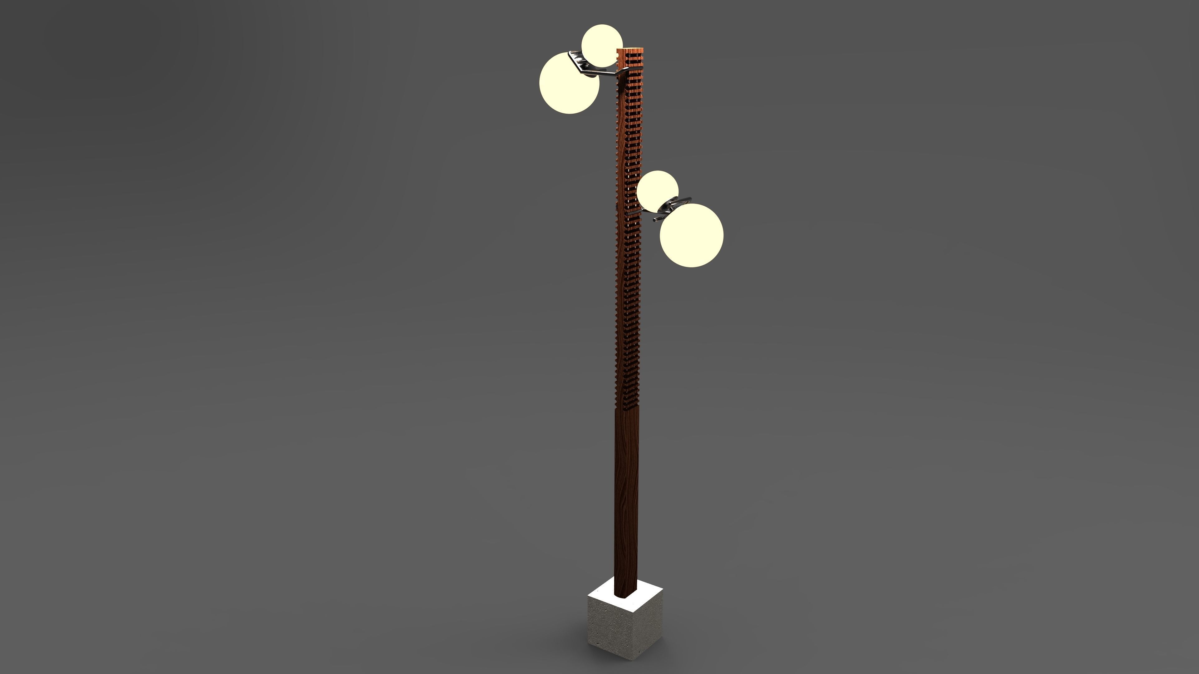 Modern Design Lighting 3D Model - High Quality and Detailed 3D model_9
