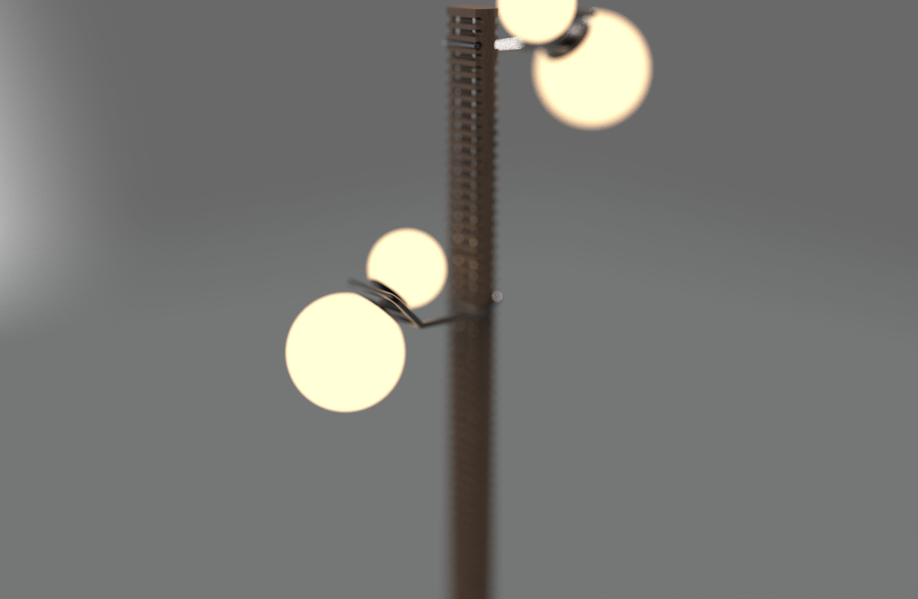 Modern Design Lighting 3D Model - High Quality and Detailed 3D model_3