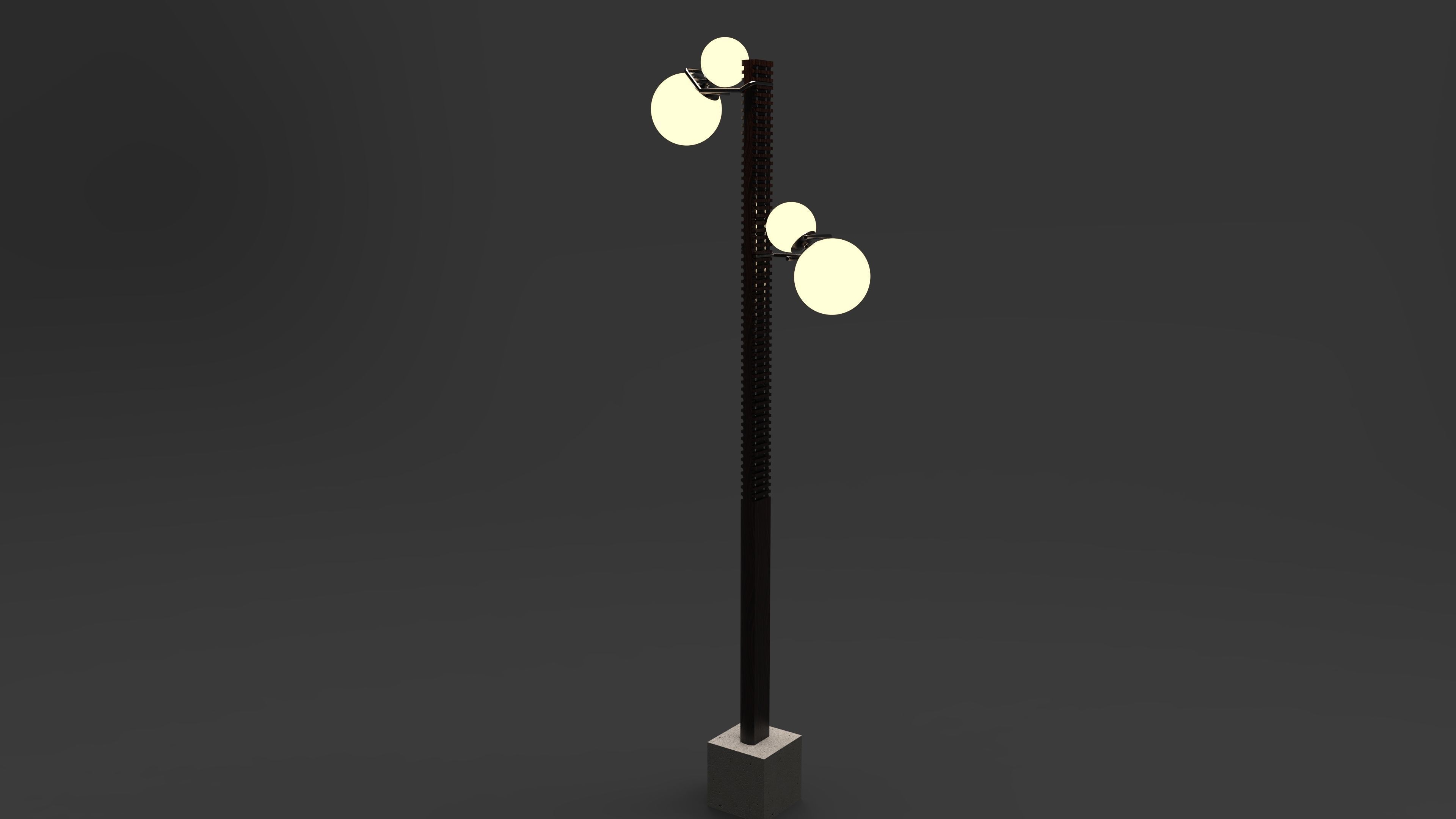 Modern Design Lighting 3D Model - High Quality and Detailed 3D model_8